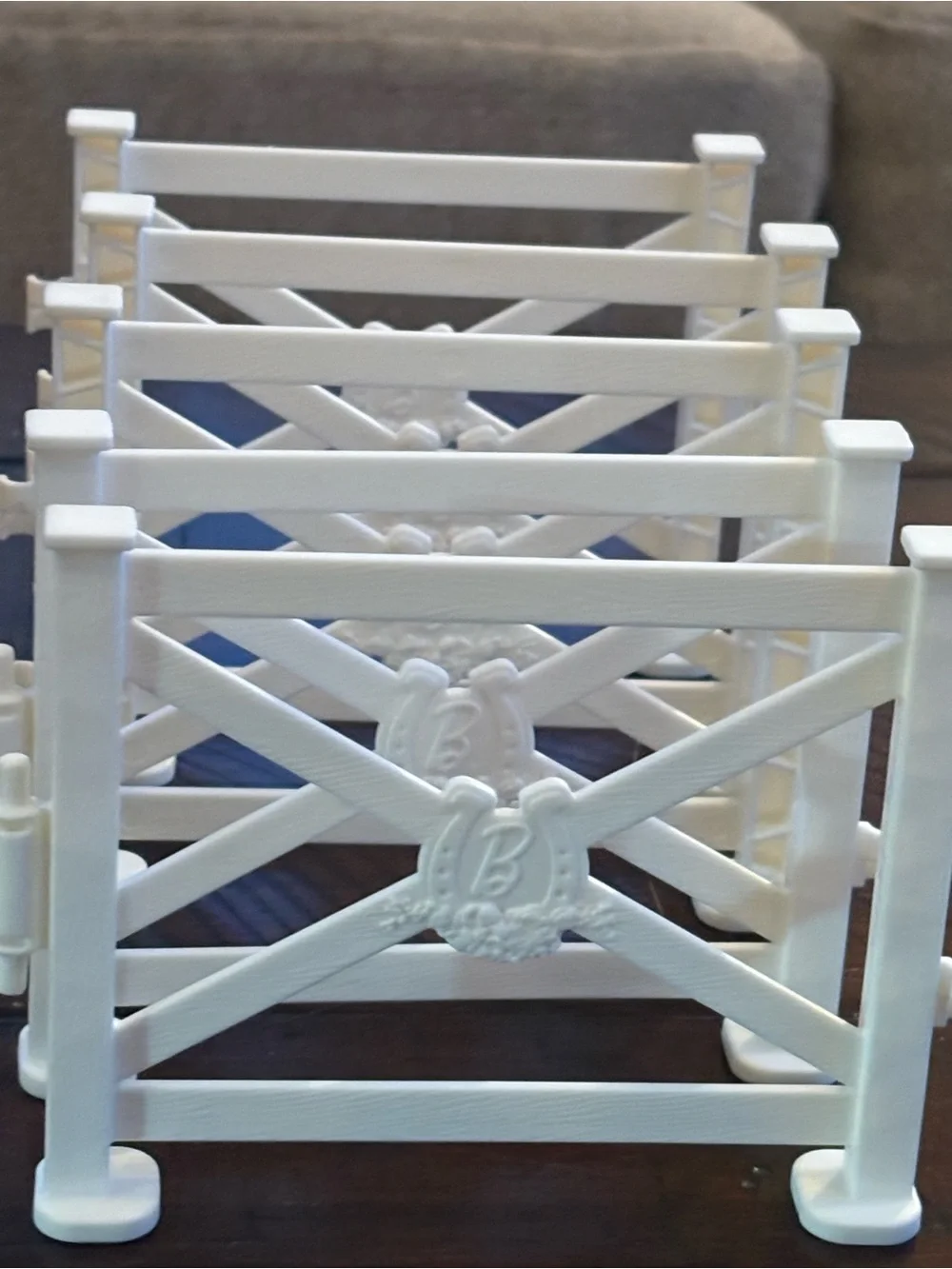 Barbie Hugs n Horses Pony Fence Stable Replacement & 2 Bridles